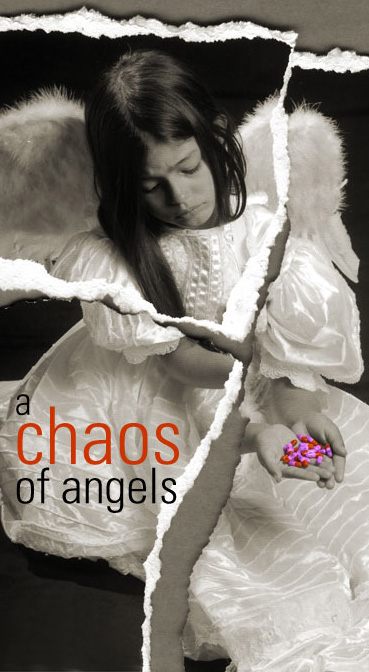 a chaos of angel book release at Moonday